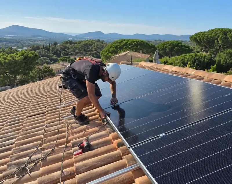 Installateur panneaux solaires Tresses — pose photovoltaïque sur toiture